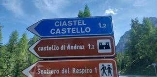 Salute, Lanzarin: “Sentiero del respiro” benefico anche dal punto di vista sociale, parte dall’interno del Castello di Andraz