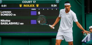 Sonego-Shelton oggi a Wimbledon: orario, precedenti e dove vederla