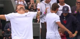 Cobolli, festa e lacrime a Wimbledon: l’abbraccio con Bove cobolli