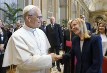 Papa Leone XIV riceve oggi la premier Giorgia Meloni papa leone