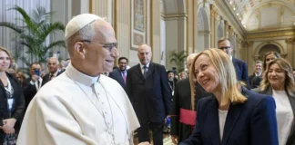 Papa Leone XIV riceve oggi la premier Giorgia Meloni papa leone
