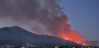 Incendio Vesuvio, il Comune di Venezia attiva i gruppi di protezione civile