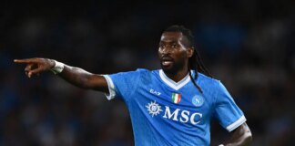 Il Napoli piega il Cagliari all’ultimo respiro, gol di Anguissa al 95′