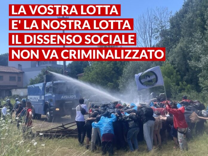 Bosco ca' Alte, 56 No Tav indagati. Solidarietà Rifondazione Comunista di Vicenza Bosco ca' Alte, 56 No Tav indagati. Solidarietà Rifondazione Comunista di Vicenza