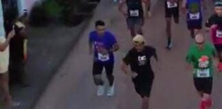 Brasile, corre una gara ubriaco e in ciabatte. Premiato con una medaglia al traguardo