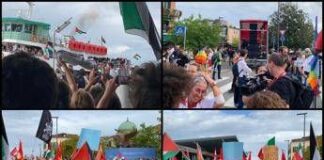 Corteo per Gaza al Lido di Venezia, organizzatori: “Siamo oltre 5mila”
