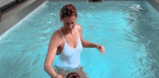 Federica Pellegrini, la figlia Matilde impara a nuotare: “Una pinnata alla volta”