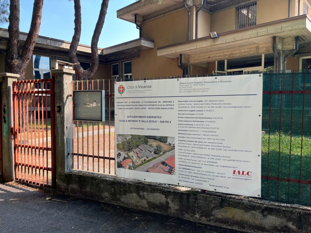 lavori finiti scuola dalla scola