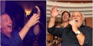 Jerry Calà e Matteo Renzi, serata a sorpresa all’Anema e Core di Capri