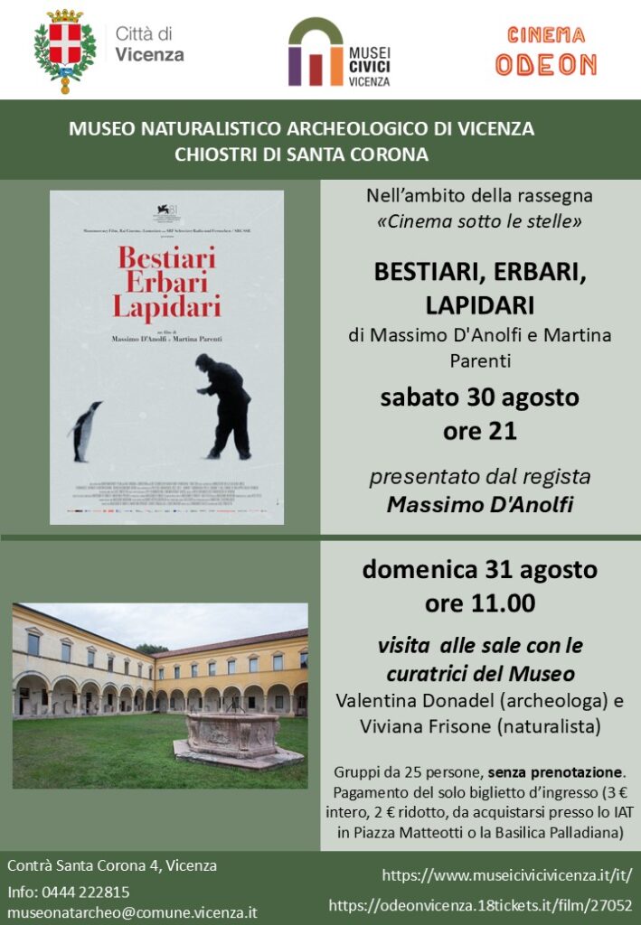 LOCANDINA CINEMA E MUSEO