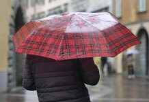 Allerta gialla per maltempo in 11 regioni, piogge e temporali al Sud