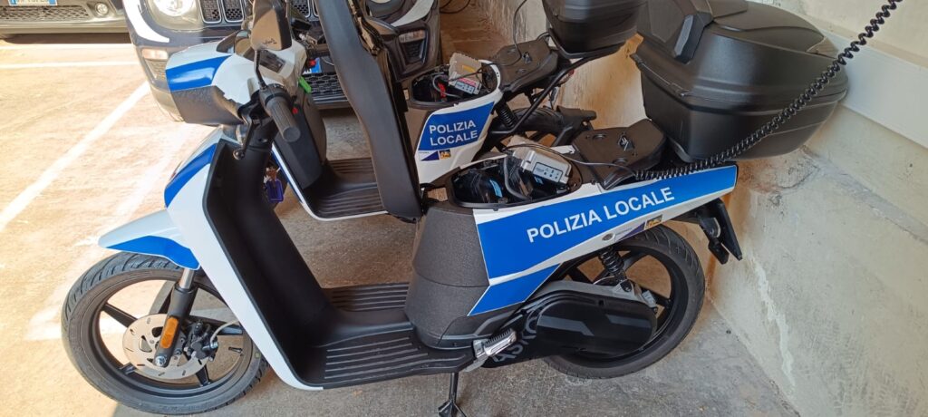 Moto in panne dei vigili a Vicenza