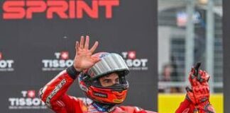 MotoGp, in Ungheria trionfa Marc Marquez davanti ad Acosta. Fatica Bagnaia, nono