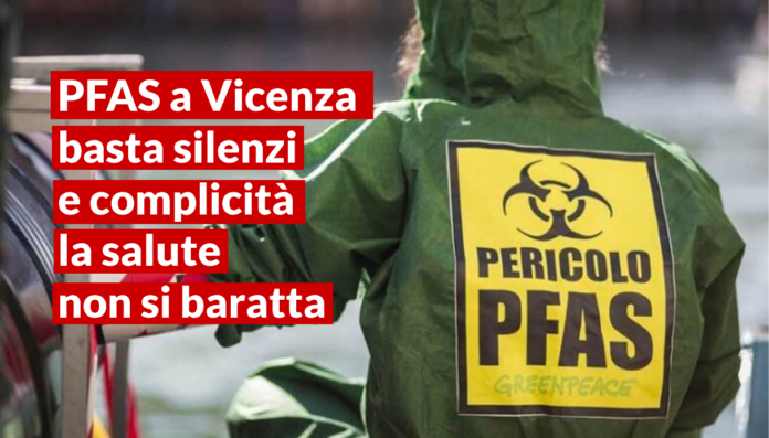 Pfas a Vicenza, denuncia rifondazione