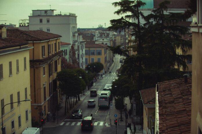 Parma, una vista parziale Parma, una vista parziale
