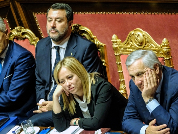 Salvini, Meloni e Tajani Regionali Salvini, Meloni e Tajani