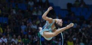 Sofia Raffaeli doppia medaglia ai mondiali di ritmica: oro nel cerchio e bronzo nella palla