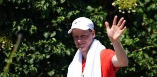 Tennis: quote Atp Cincinnati, per Sisal il bis di Sinner in lavagna a 2,00