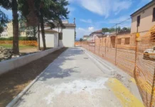 Lavori in corso in viale Trento e pozzo artesiano sigillato a Bertesinella: due interventi per una città più sicura Viale Trento, lavori in avanzamento