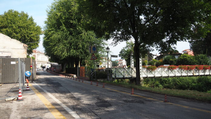 Vicenza, nuova passerella ciclopedonale in viale Giuriolo