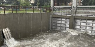 Nuova ondata di maltempo nel milanese, allagamenti e rami di alberi caduti