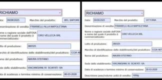 Allarme botulino: richiamati due marchi di friarielli, più alimenti contaminati su food truck in Calabria botulino