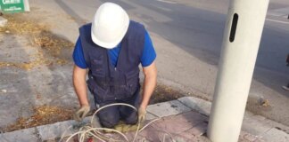 A Palermo furto di cavi, in corso i lavori di ripristino di Amg Energia per l’illuminazione di via Padre Massimiliano Kolbe