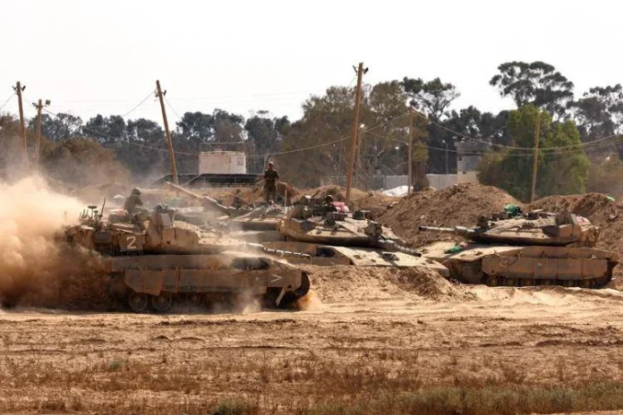gaza_carroarmato_afp israele