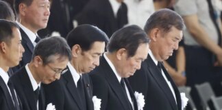 Il Giappone commemora gli 80 anni dalla bomba atomica su Hiroshima