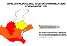 Morti sul lavoro in Veneto, 2025 da incubo: nei primi sei mesi 51 vittime, quasi il doppio del 2024 morti sul lavoro in veneto