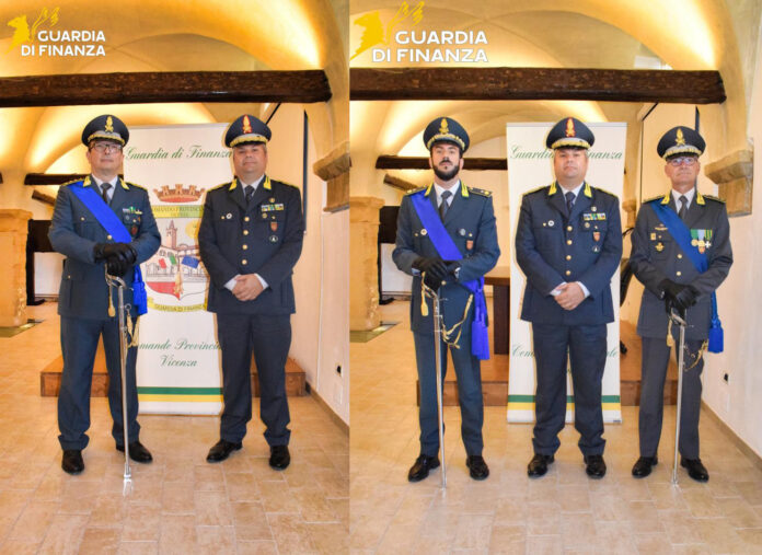 nuovi comandanti gdf vicenza nuovi comandanti in Guardia di Finanza di Vicenza