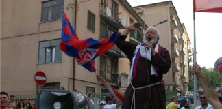 Addio Padre Fedele, morto a 87 anni il frate ultrà del Cosenza padre fedele cosenza