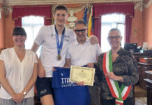 Schio, premiato in Municipio Giacomo Zanetti, oro europeo con l’Under 20 di Basket schio Giacomo Zanetti premiato