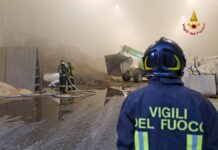 Interventi dei Vigili del Fuoco nel Vicentino: Incidente stradale a Rotzo e Incendio in ditta di mangimi a Malo vigili del fuoco vicenza incendio
