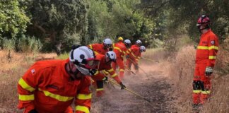 I Vigili del Fuoco maltesi in aiuto per spegnere gli incendi in Portogallo