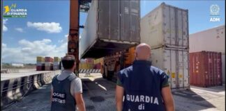 Sequestrati 288 chili di cocaina nel porto di Gioia Tauro