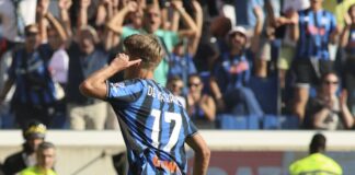 Poker dell’Atalanta al Lecce, doppietta De Ketelaere