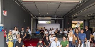 Mazda in pista al Minardi Day 2025 a bordo della MX-5