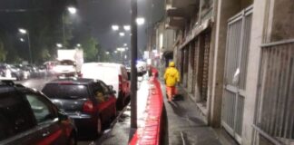 Maltempo a Milano, posizionate barriere mobili nel quartiere Pontelambro