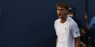 Cobolli parte bene all’Atp 500 Pechino, battuto Rublev in due set