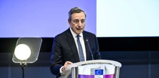 Draghi “L’inazione minaccia la competitività e la sovranità dell’Ue”