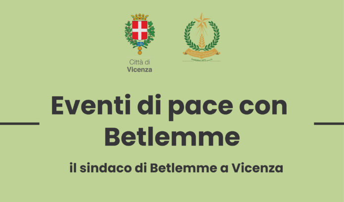 eventi di pace con Betlemme a vicenza