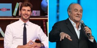 Gerry Scotti e Stefano De Martino, l’abbraccio e l’appello: “Fateci finire alle 21.30”