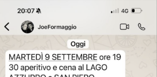 Tempo di elezioni regionali: “cena dei simpatici” di Joe Formaggio con Possamai, Finco e altri 40. Manovre in corso o cene per il territorio? Elezioni regionali, invito di Joe Formaggio alla cena dei simpatici Possamai, Finco, Parise, Magnabosco, Faccio...