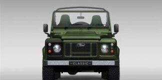 Land Rover Classic presenta la Defender V8 Churchill Edition