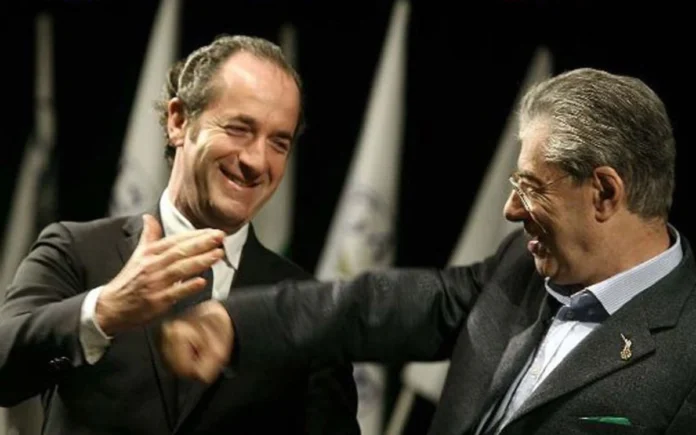 Luca Zaia Umberto Bossi Luca Zaia Umberto Bossi compleanno