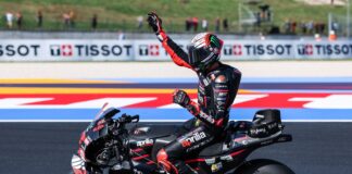 Bezzecchi si prende sprint e pole position a Misano, caduta per Marc Marquez