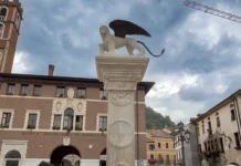 Restauro completato per il Leone alato di Marostica: la cerimonia di inaugurazione in piazza Castello Marostica leone alato