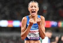 Mondiali atletica, Battocletti argento nei 10mila e Fabbri bronzo nel peso