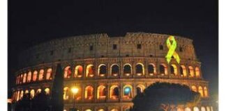 Nastro d’oro sui monumenti, al via campagna per sensibilizzare sulle cure del cancro infantile